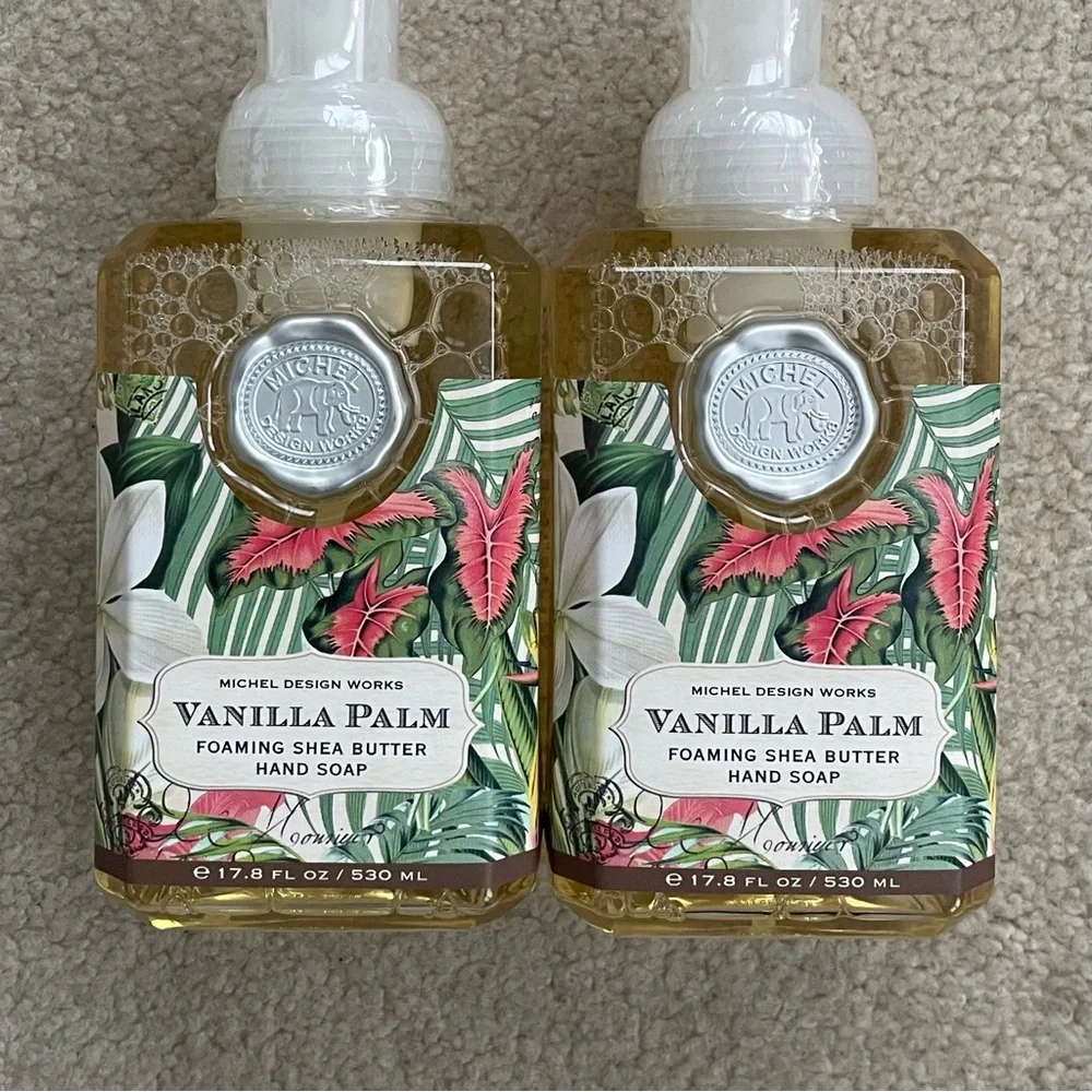 Michel Design Works Vanilla Palm Foaming Hand Soap (2-Pack)